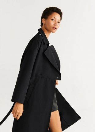 Trench classique coton