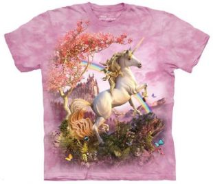 The Mountain Awesome Unicorn Adult T-Shirt