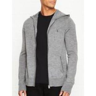 Zip Through Hoodie - Grey