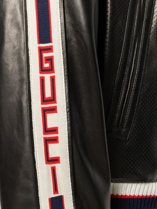 Gucci Veste Bomber à Bordures Rayées - Farfetch