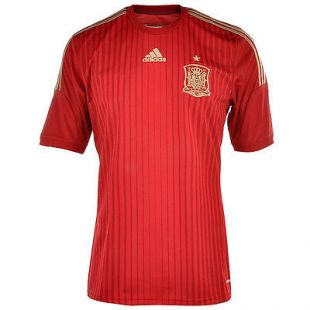 adidas Spain Home Jersey Shirt Tshirt T-Shirt men red gold M39411   | eBay