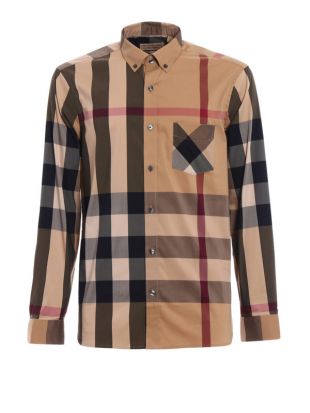 Burberry - Chemise Beige Pour Homme - Chemises - 4045831 | iKRIX.com