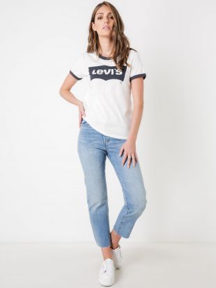 Wedgie Fit Straight Jeans