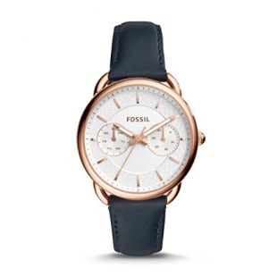 Fossil Womens Analogue Quartz Watch with Leather Strap ES4260