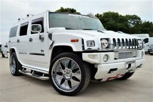 FRESH IMPORT HUMMER H2 CHROME PACK 6.0 V8 AUTOMATIC WHITE 7 SEATER  | eBay