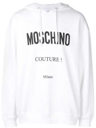 Moschino Sweat à Capuche à Logo Imprimé - Farfetch