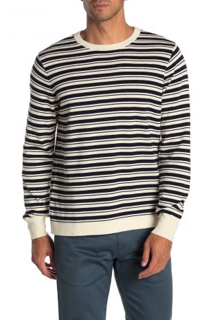 J. Crew | Double Stripe Crew Neck Sweater | Nordstrom Rack