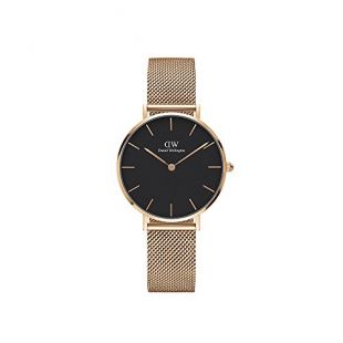 Daniel Wellington Women's Analogue Classic Quartz Watch with Stainless Steel Strap DW00100161