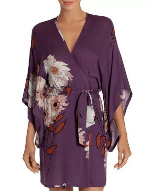 Sunfire Robe Midnight Bakery - Sunflower Wrap Robe