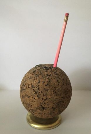 Porte crayon Pat Culletin boule de Liège 1970 ' s