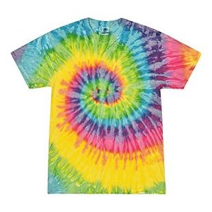 Colortone Tie Dye T-Shirt MD Saturn