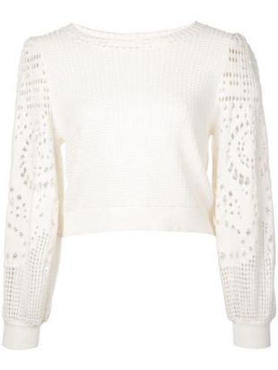 Crochet Sleeve Sweater