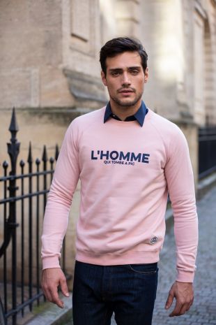 Sweat homme HOMME QUI TOMBE A PIC