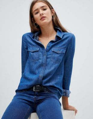 Noisy May - Chemise en jean | ASOS