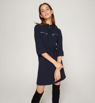 Robe Red droite courte