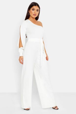 Combinaison à manches fendues | Boohoo