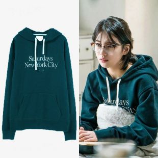 Korean Drama pendant que tu dormais Suzy BAE sueurs Ã©pais Casual manteau pull