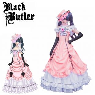 The Replica Of The Costume Pink Dress Ciel In Black Butler Spotern