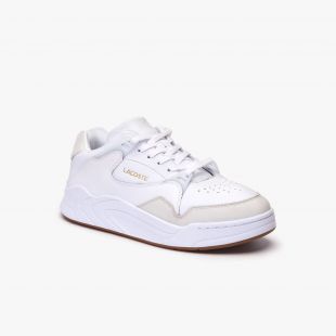 Sneakers Court Slam homme en cuir et nubuck