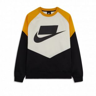 Crewneck nsw woven Noir