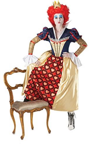 Rubie's Official Ladies Alice in Wonderland, Red Queen Adult Costume - Small