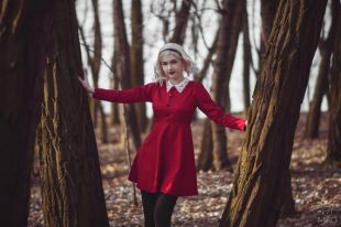 Costume Inspirated Dress Chilling Adventures of Sabrina Handmade Cosplay Costume Inspirated Dress Chilling Adventures of Sabrina Handmade Cosplay Costume Inspirated Dress Chilling Adventures of Sabrina Handmade Cosplay