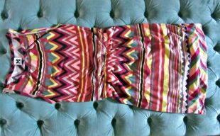 Changement de tricot Missoni, robe en tricot légère Missoni des années 90, Made in Italy Missoni, robe en tricot haute couture
