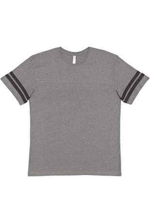 LAT Men's Fine Jersey Crew Neck Short Sleeve Football Tee