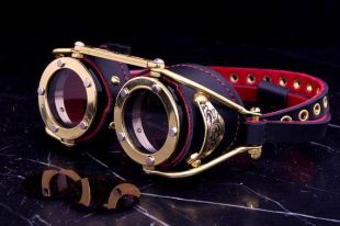 Lunettes De Soudage Steampunk - Style Gothique Victorien - Protection UV400 - Pour Cosplay