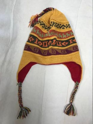 Chapeau péruvien de chullo