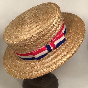 Chapeau pour homme de paille de bateau par l'écluse et la co. de l'Angleterre chapeau formel de paille de Barbershop