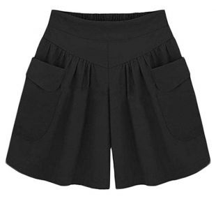 Pleated Shorts Wide