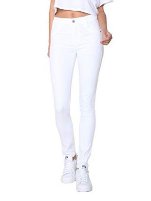 James Jeans Women's High Waisted Skinny Jeans in Fresh White