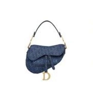 Saddle Denim Bag