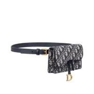 Oblique Saddle belt bag