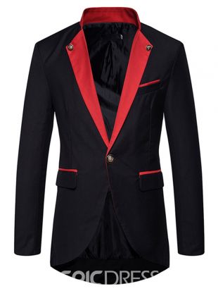 Ericdress Lapel Slim Fit Men's Blazer