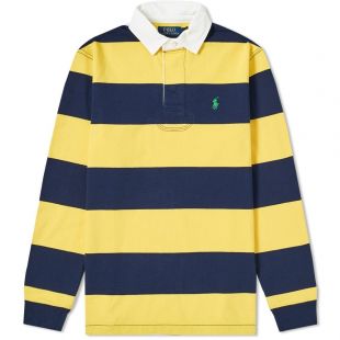 Long Sleeve Striped Rugby Shirt