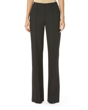 Carolina Herrera - Stretch Wool Wide Leg Pants