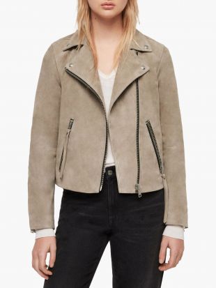 Dalby Suede Biker Jacket