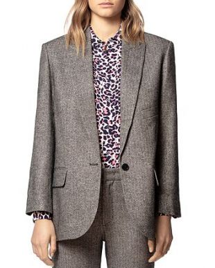 Vow Herringbone Blazer