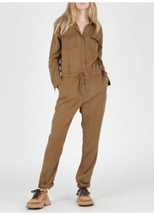 COMBINAISON EN LYOCELL TERRACOTTA