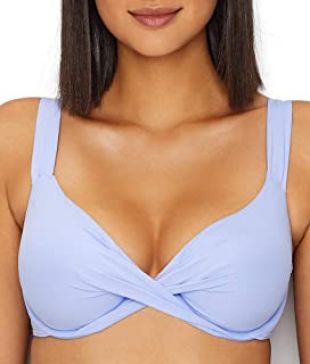 Live in Color Twist Front Bikini Top
