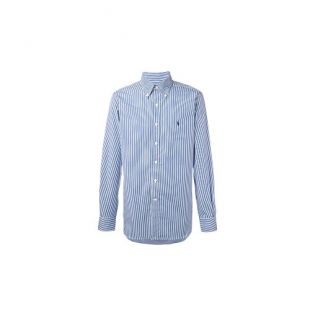 Ralph Lauren Chemise rayée Bleu et Blanche pour Homme