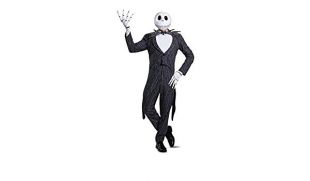 Jack Skellington Prestige Mens Fancy dress costume X-Large