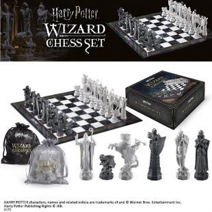 Harry Potter-Wizard Chess Set with Board Final Challenge Movie Noble Collection  | eBay