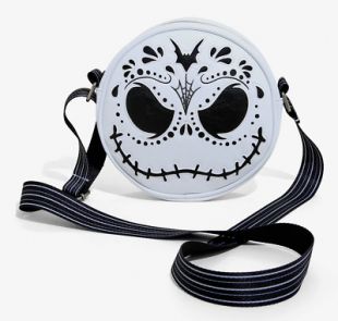 LOUNGEFLY Nightmare Before Christmas JACK SKELLINGTON Sugar Skull Crossbody BAG  | eBay