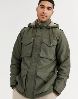 River Island - Parka - Kaki | ASOS