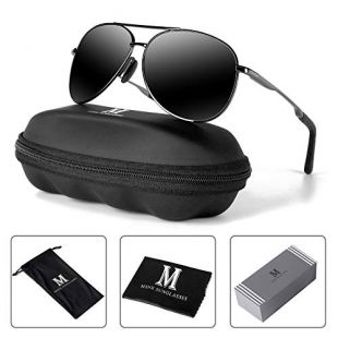 mxnx - MXNX Aviator Sunglasses for Men Polarized Women UV Protection ...