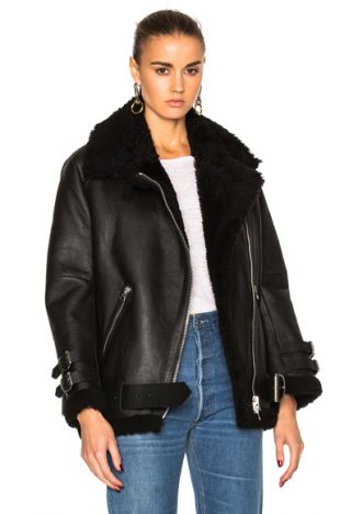 Velocite Leather Jacket in Black
