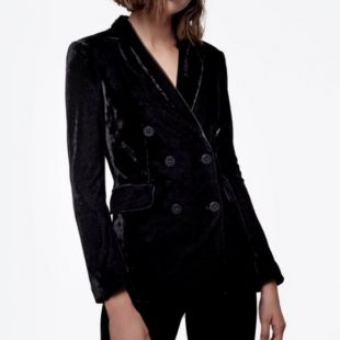 Velvet Blazer